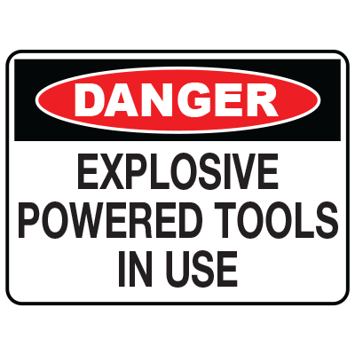 1793 009 Danger Explosive Power Tools 400